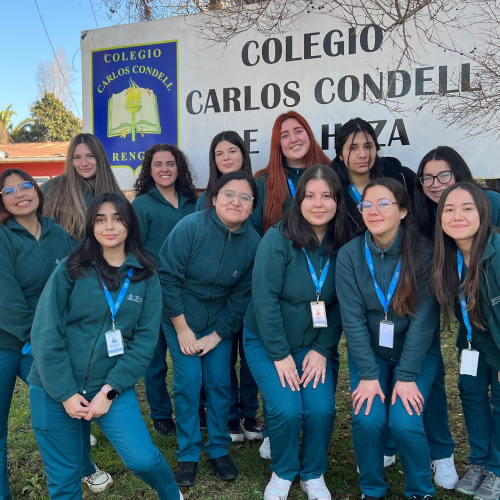 Estudiantes de Terapia Ocupacional UOH imparten talleres de Derechos Humanos en colegio de Rengo